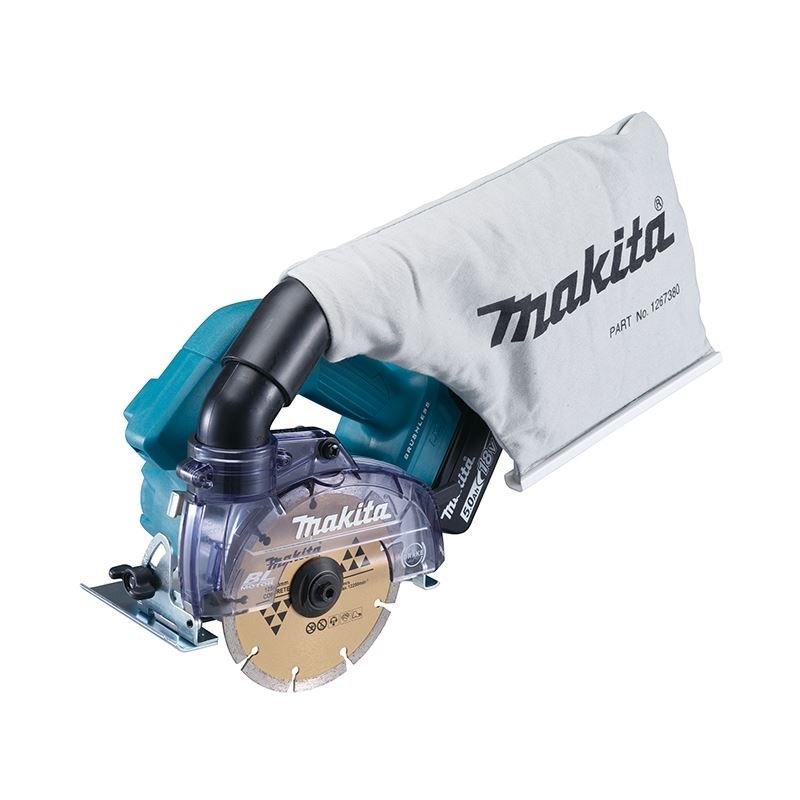 Makita DCC500TEX1 18V (5.0 Ah) LXT Brushless 5in Masonry Saw with ADT and AWS Kit - Mississauga Hardware Centre IncMakitaDCC500TEX1