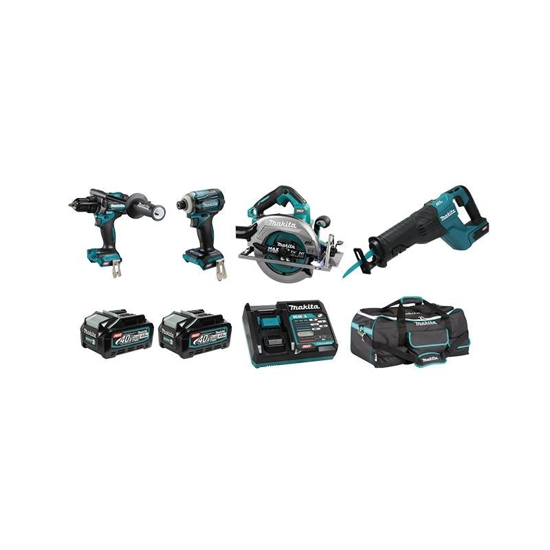Makita DK0127G401 40V MAX XGT Li - Ion (4.0 Ah) 4 Tool Combo Kit - Mississauga Hardware Centre IncMakitaDK0127G401