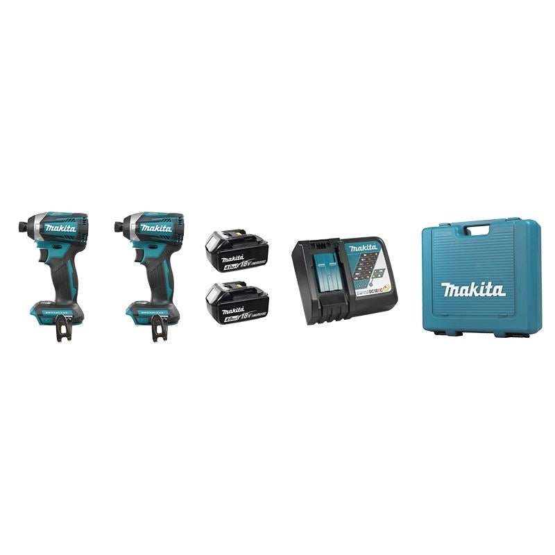 MAKITA DLX2187M 18V LXT 2 Piece Combo 4.0Ah Kit (DTD154Z x 2) - Mississauga Hardware Centre IncMakitaDLX2187M