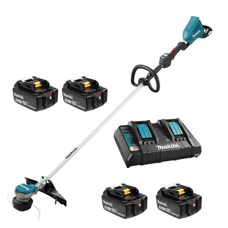 Makita DUR368LPT4 15in / 18Vx2 LXT Line Trimmer 4 Battery Kit - Mississauga Hardware Centre IncMakitaDUR368LPT4