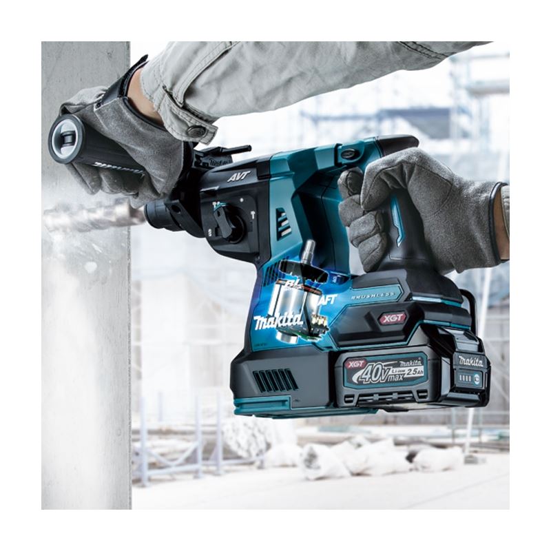 Makita HR003GM102 40V MAX XGT Li - Ion (4.0 Ah) 1 - 1/8in Rotary Hammer Kit with Brushless Motor - Mississauga Hardware Centre IncMakitaHR003GM102