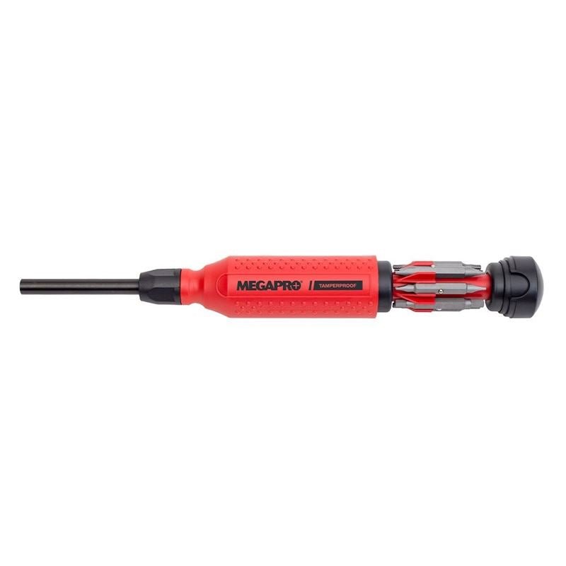 MEGAPRO Security Tamperproof Screwdriver – With Spanner Bit - Mississauga Hardware Centre IncMEGAPRO151TP
