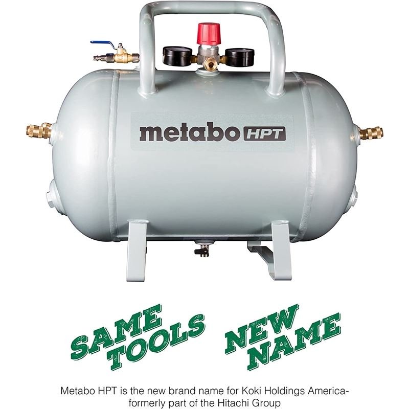 metabo HPT UA3810ABCM 10 Gallon ASME Certified Reserve Air Tank - Mississauga Hardware Centre Inc