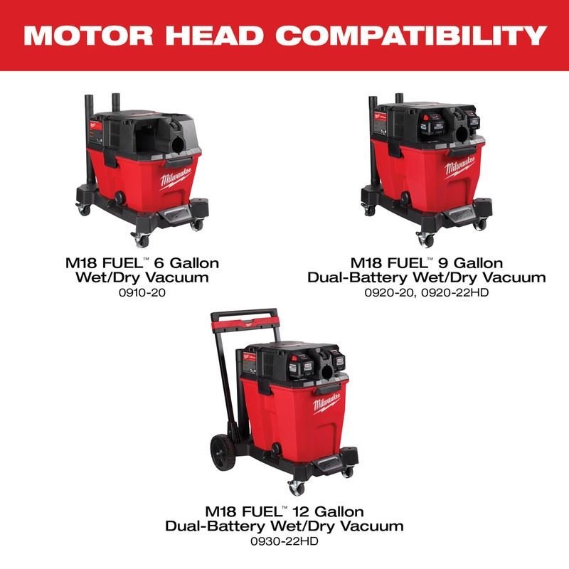 Milwaukee 0931 - 20 6.5 Peak HP Wet/Dry Vacuum Motor Head - Mississauga Hardware Centre Inc