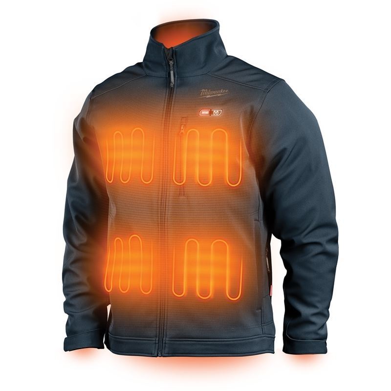 Milwaukee 204BL - 21 M12 Heated TOUGHSHELL Jacket - Blue - Mississauga Hardware Centre Inc