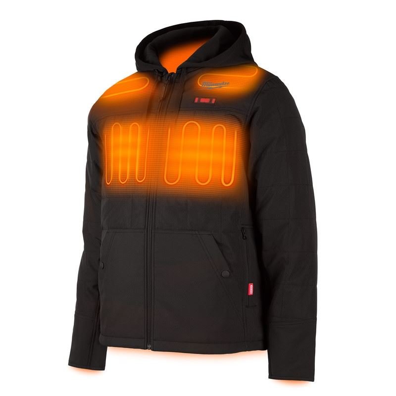 Milwaukee 205B - 21 M12 HEATED AXIS HOODED JACKET - Mississauga Hardware Centre Inc