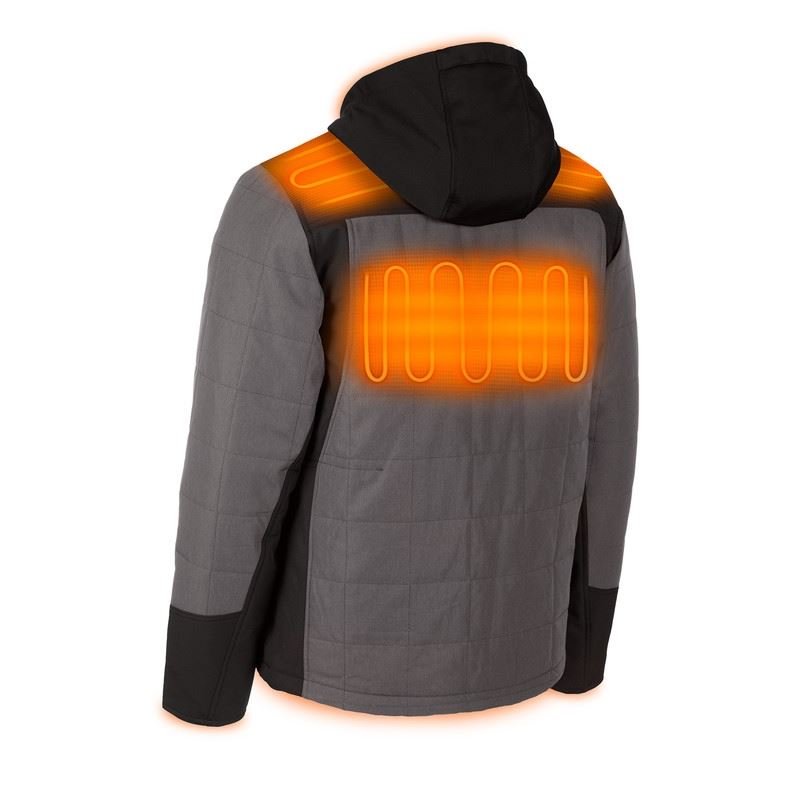 Milwaukee 205G - 21 M12 HEATED AXIS HOODED JACKET - Mississauga Hardware Centre Inc