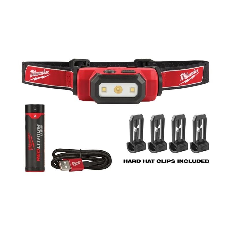 Milwaukee 2111 - 21 USB Rechargeable Hard Hat Headlamp - Mississauga Hardware Centre IncMilwaukee2111-21