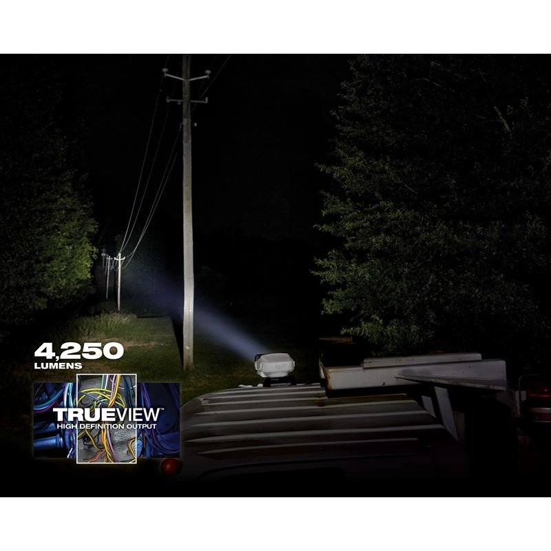 Milwaukee 2123 - 20 M18 Utility Remote Control Search Light w/ Portable Base - Mississauga Hardware Centre Inc