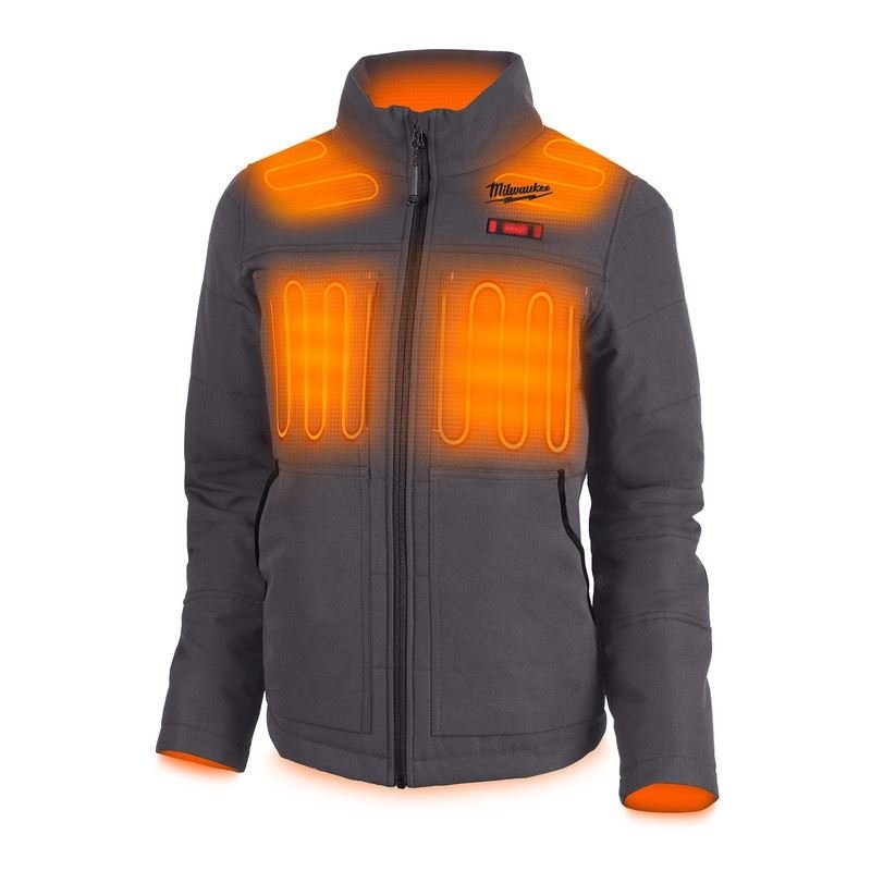 Milwaukee 234G - 21 M12 Womens Heated AXIS Jacket - Gray - Mississauga Hardware Centre Inc