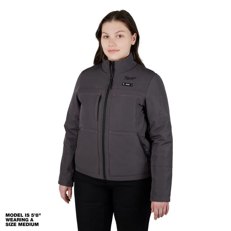Milwaukee 234G - 21 M12 Womens Heated AXIS Jacket - Gray - Mississauga Hardware Centre Inc