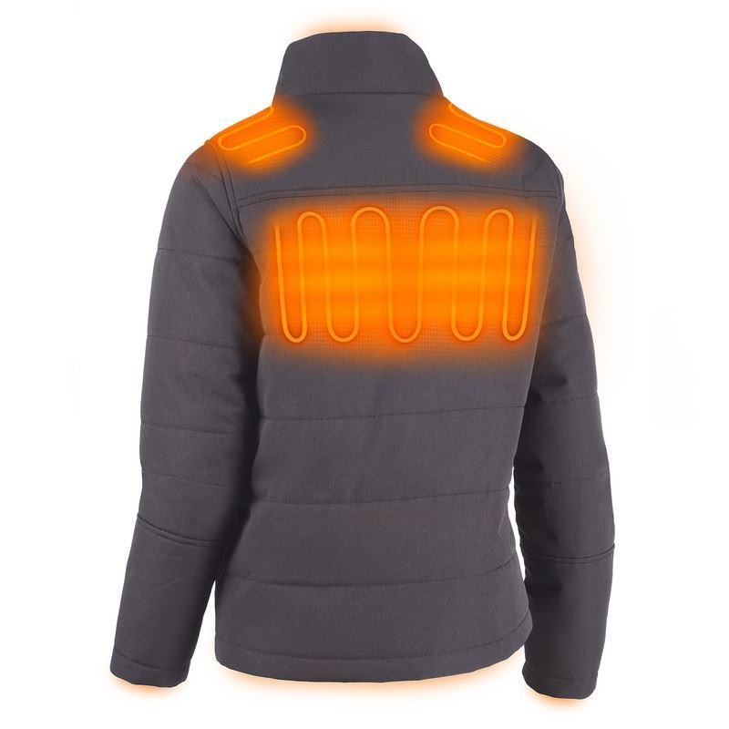 Milwaukee 234G - 21 M12 Womens Heated AXIS Jacket - Gray - Mississauga Hardware Centre Inc