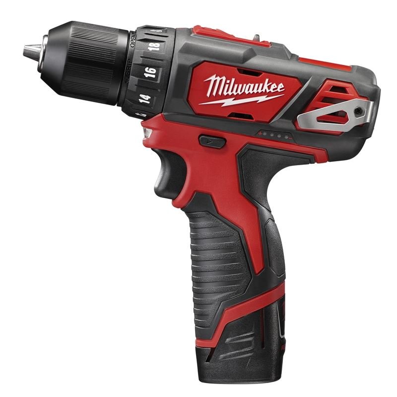 Milwaukee 2407 - 22 M12 3/8 Drill/Driver Kit - Mississauga Hardware Centre IncMilwaukee2407-22