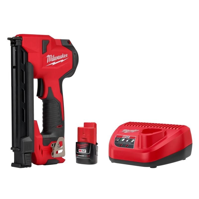 Milwaukee 2448 - 21 M12 Cable Stapler Kit - Mississauga Hardware Centre Inc
