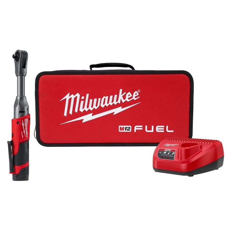 Milwaukee 2560 - 21 M12 FUEL 3/8" Extended Reach Ratchet Kit - Mississauga Hardware Centre IncMilwaukee2560-21