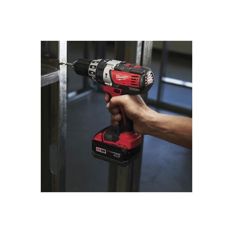 Milwaukee 2602 - 22 M18 Cordless Lithium - Ion Hammer Drill/Driver Kit - Mississauga Hardware Centre IncMilwaukee2602-22