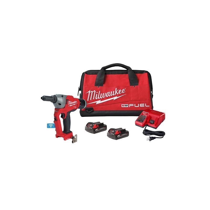 Milwaukee 2660 - 22CT M18 FUEL 1/4 in Blind Rivet Tool w/ ONE - KEY Kit - Mississauga Hardware Centre Inc
