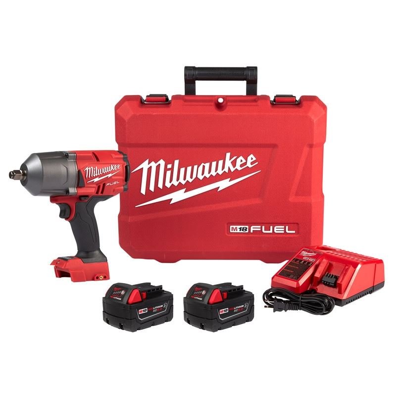 Milwaukee 2767 - 22R M18 FUEL High Torque 1/2in Impact Wrench with Friction Ring Kit - Mississauga Hardware Centre Inc