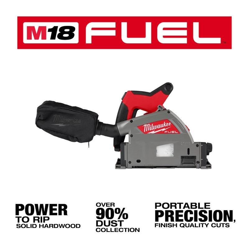 Milwaukee 2831 - 20 M18 FUEL 18 Volt Lithium - Ion Brushless Cordless 6 - 1/2 in. Plunge Track Saw - Tool Only - Mississauga Hardware Centre Inc