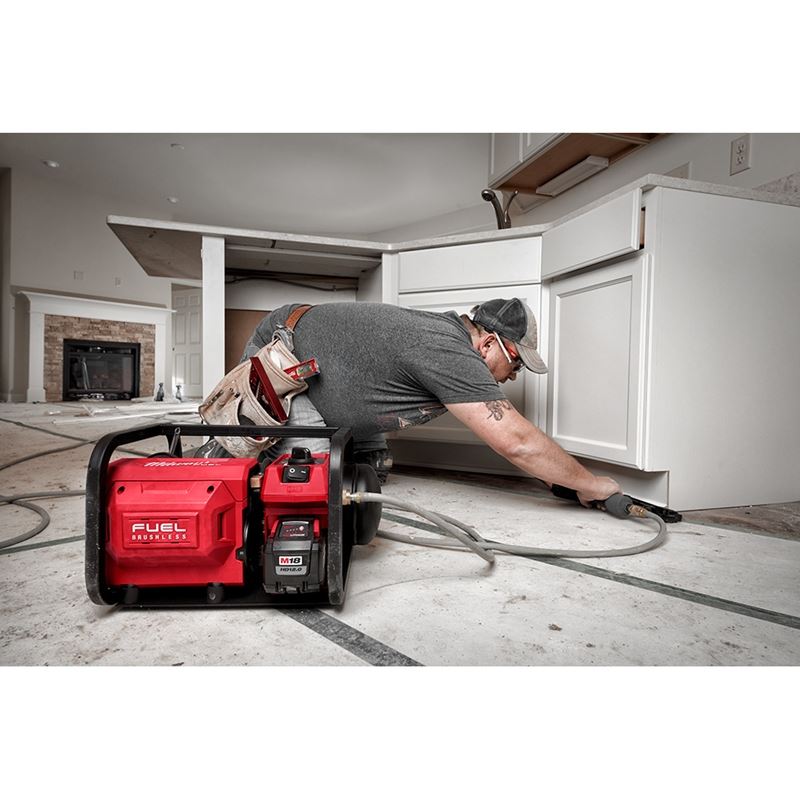 Milwaukee 2840 - 20 Milwaukee 2840 - 20 M18 FUELâ„¢ 2 Gallon Compact Quiet Compressor - Mississauga Hardware Centre Inc