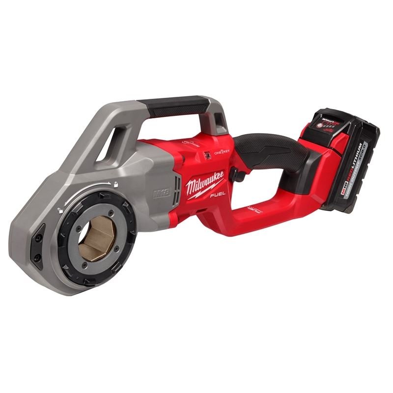 Milwaukee 2870 - 22 M18 FUEL Compact Pipe Threader w/ ONE - KEY w/ 1/2in - 1 - 1/4in Compact NPT Forged Aluminum Die Heads - Mississauga Hardware Centre Inc