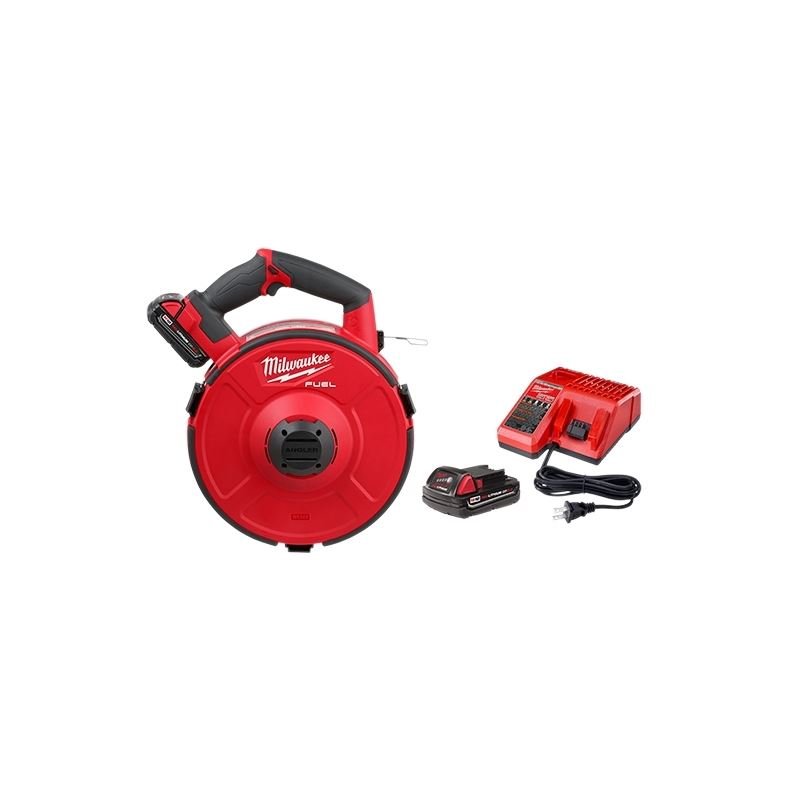 Milwaukee 2873B - 22 M18 FUEL ANGLER 240ft Steel Pulling Fish Tape Kit - Mississauga Hardware Centre Inc