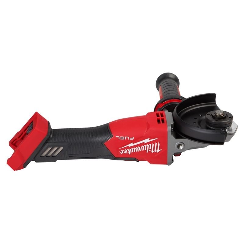 Milwaukee 2887 - 20 M18 FUEL 5in Flathead Braking Grinder, Slide Switch Lock - On - Mississauga Hardware Centre Inc