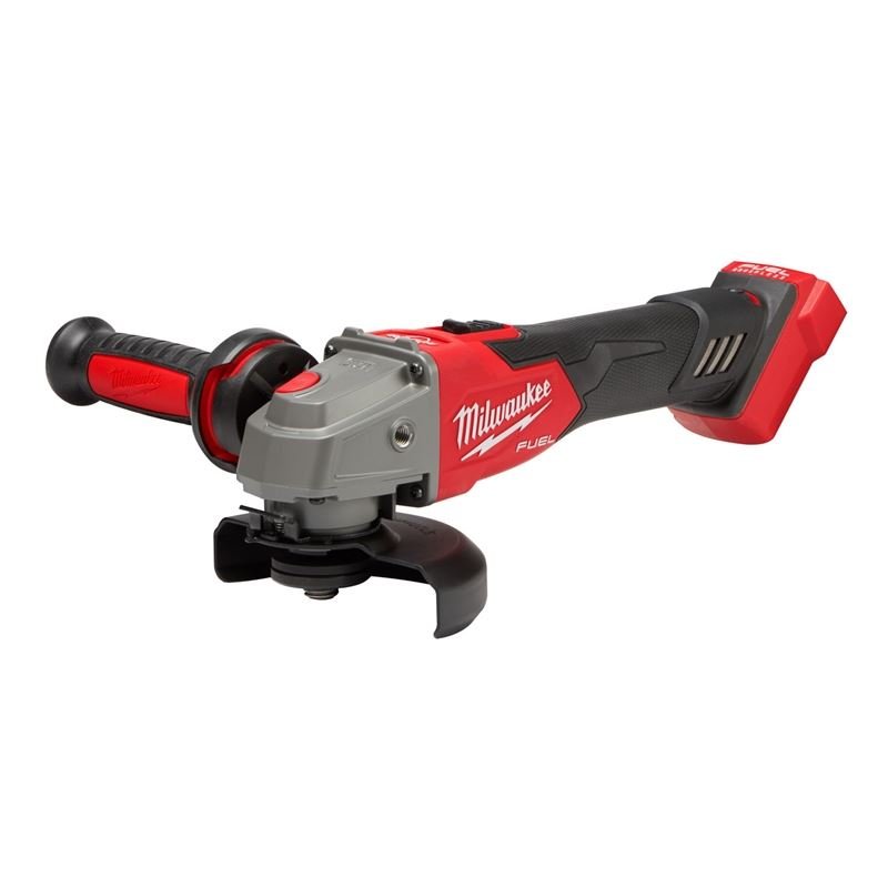 Milwaukee 2889 - 20 M18 FUEL 4 - 1/2in / 5in Variable Speed Braking Grinder, Slide Switch Lock - On - Mississauga Hardware Centre Inc