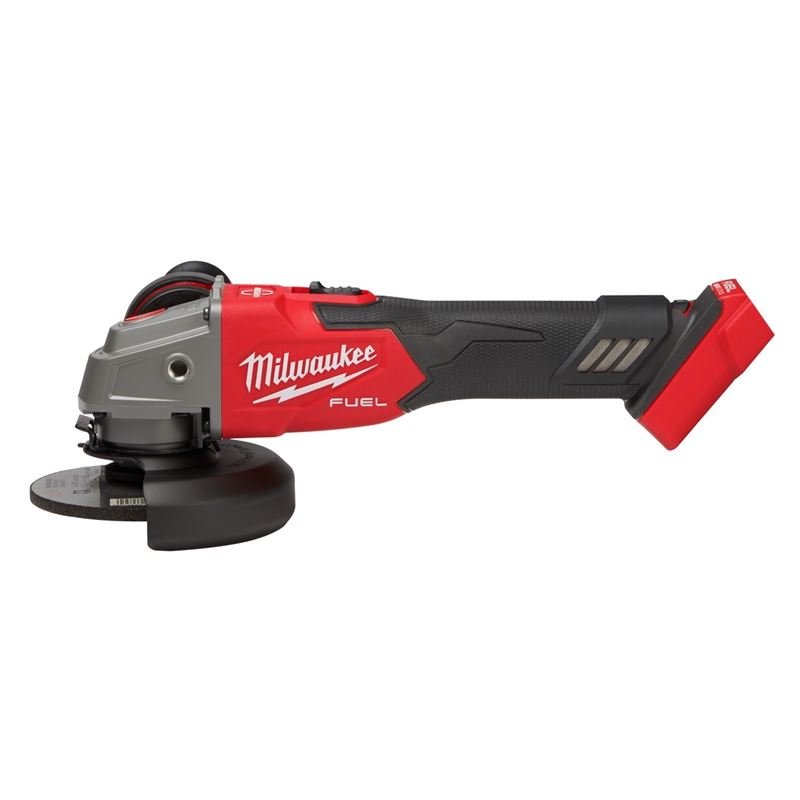 Milwaukee 2889 - 20 M18 FUEL 4 - 1/2in / 5in Variable Speed Braking Grinder, Slide Switch Lock - On - Mississauga Hardware Centre Inc