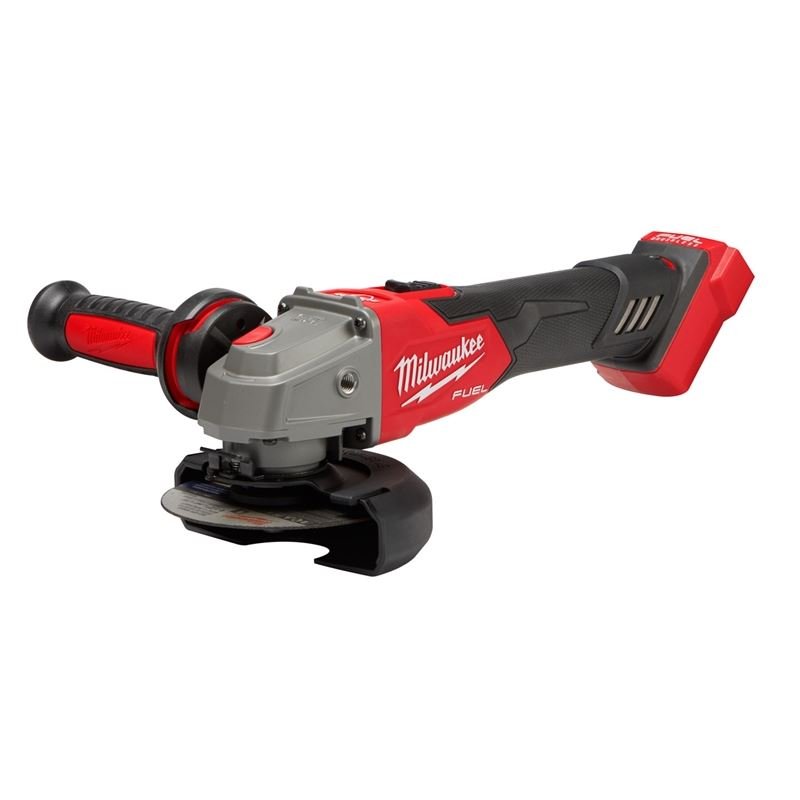 Milwaukee 2889 - 20 M18 FUEL 4 - 1/2in / 5in Variable Speed Braking Grinder, Slide Switch Lock - On - Mississauga Hardware Centre Inc
