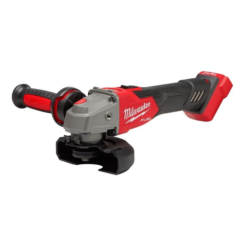 Milwaukee 2889 - 20 M18 FUEL 4 - 1/2in / 5in Variable Speed Braking Grinder, Slide Switch Lock - On - Mississauga Hardware Centre Inc