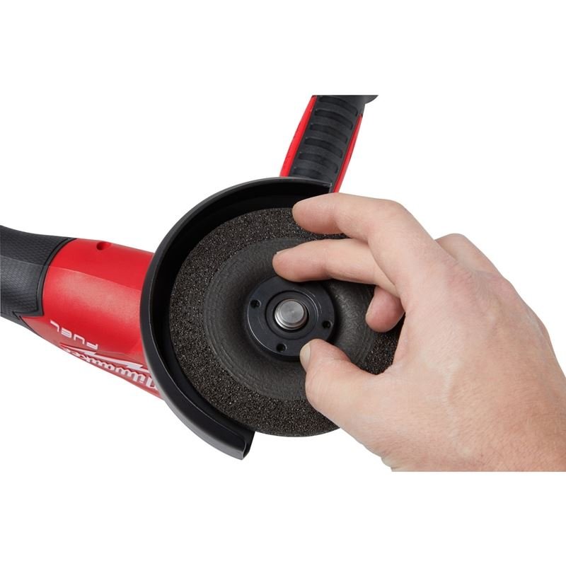 Milwaukee 2889 - 20 M18 FUEL 4 - 1/2in / 5in Variable Speed Braking Grinder, Slide Switch Lock - On - Mississauga Hardware Centre Inc