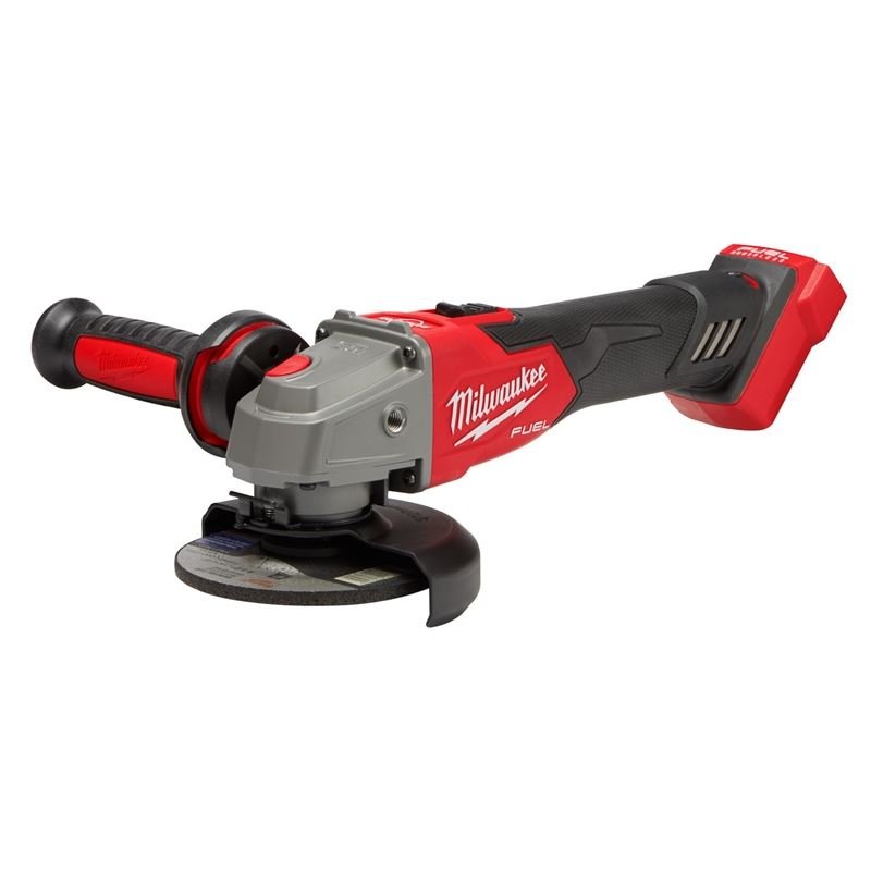 Milwaukee 2889 - 20 M18 FUEL 4 - 1/2in / 5in Variable Speed Braking Grinder, Slide Switch Lock - On - Mississauga Hardware Centre Inc