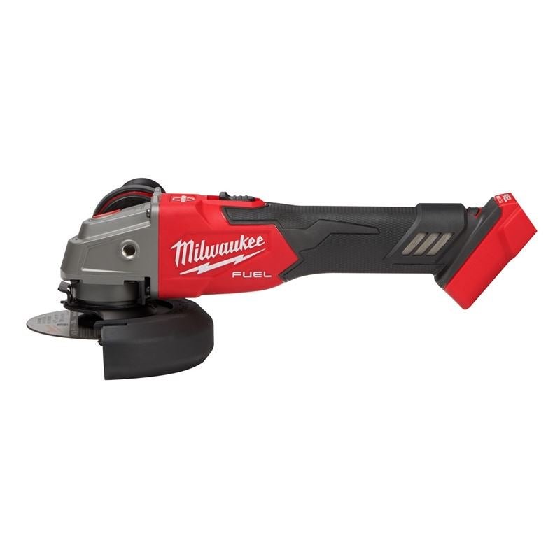 Milwaukee 2889 - 20 M18 FUEL 4 - 1/2in / 5in Variable Speed Braking Grinder, Slide Switch Lock - On - Mississauga Hardware Centre Inc