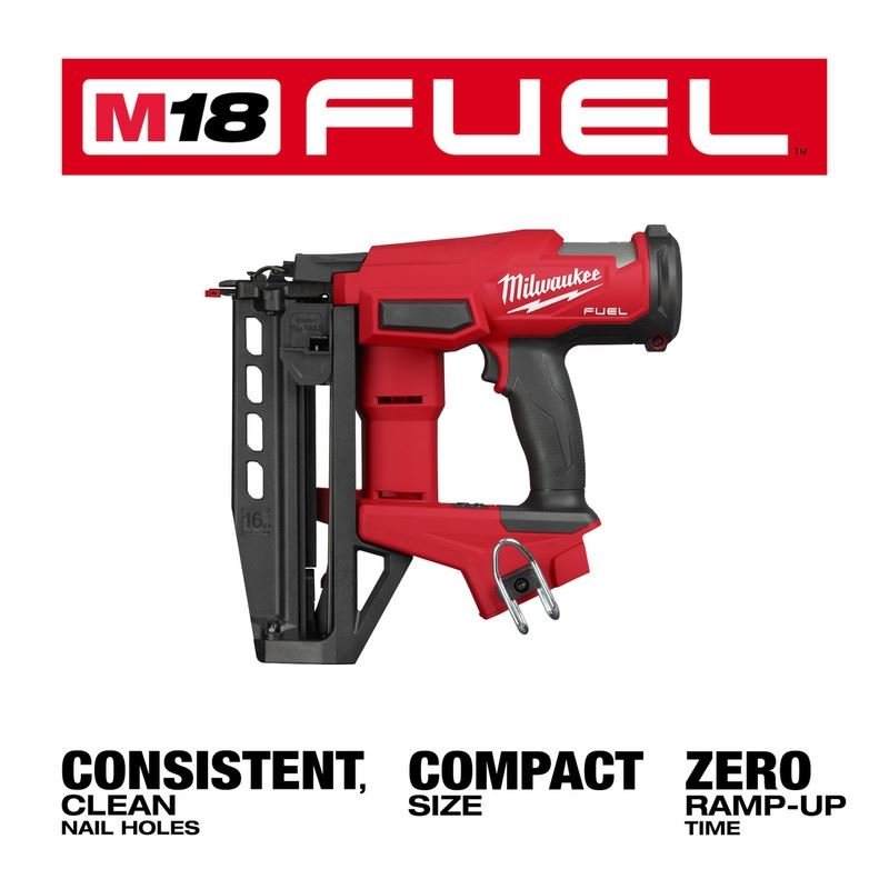 Milwaukee 3020 - 20 M18 FUEL 16 Gauge Straight Finish Nailer - Mississauga Hardware Centre Inc