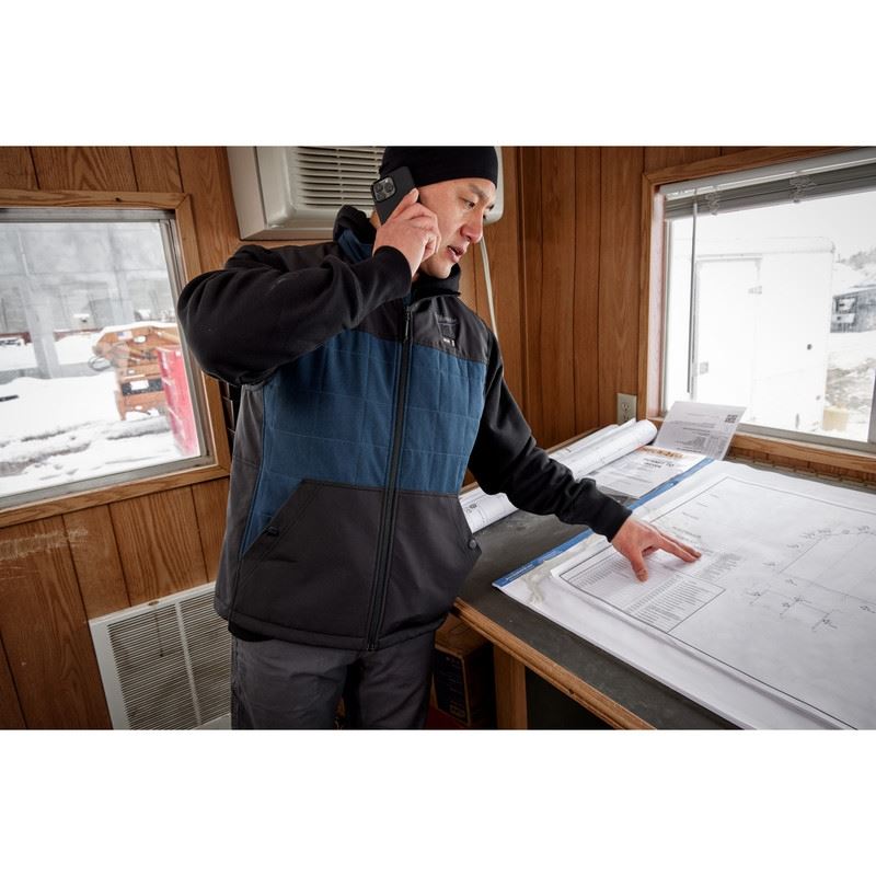 Milwaukee 305BL - 20 M12 HEATED AXIS VEST - BLUE - Mississauga Hardware Centre Inc