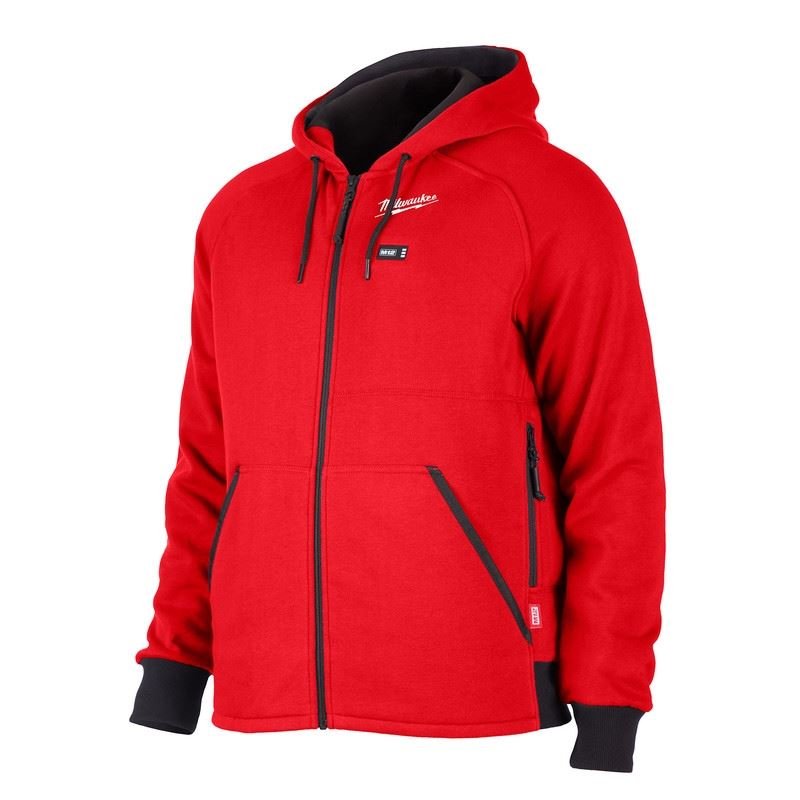 Milwaukee 306R - 20 M12 HEATED HOODIE - RED - Mississauga Hardware Centre Inc
