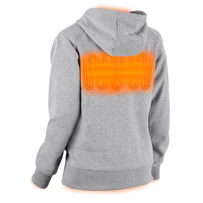 Milwaukee 336G - 21 M12 Womens Heated Hoodie - Gray - Mississauga Hardware Centre Inc