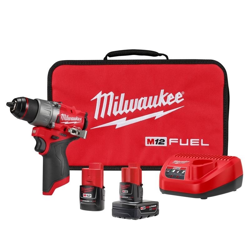 Milwaukee 3403 - 22 M12 FUEL 1/2in Drill/Driver Kit - Mississauga Hardware Centre Inc