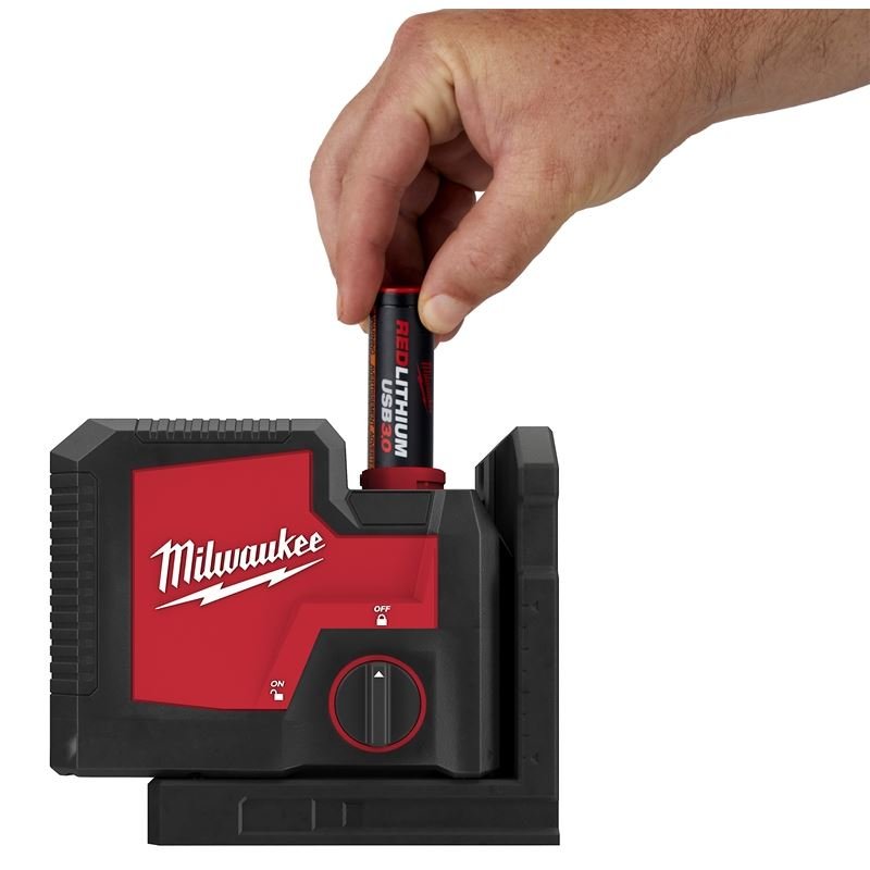 Milwaukee 3510 - 21 Laser USB Rechargeable Green 3 - Point - Mississauga Hardware Centre Inc