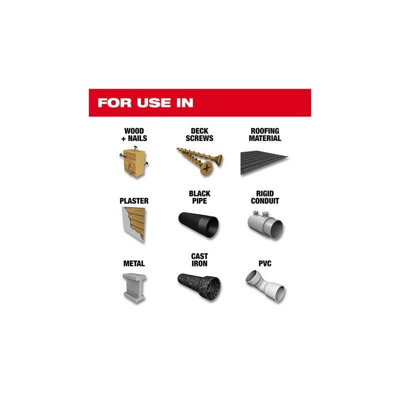 Milwaukee 48 - 00 - 5272 The WRECKER with Nitrus Carbide SAWZALL Blade - 9in - Mississauga Hardware Centre Inc