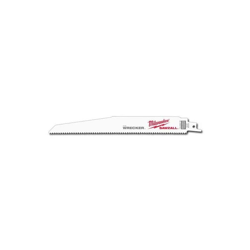 Milwaukee 48 - 00 - 5706 9"" 8 TPI The Wrecker SAWZALL Blade (5 Pk) - Mississauga Hardware Centre IncMilwaukee48-00-5706