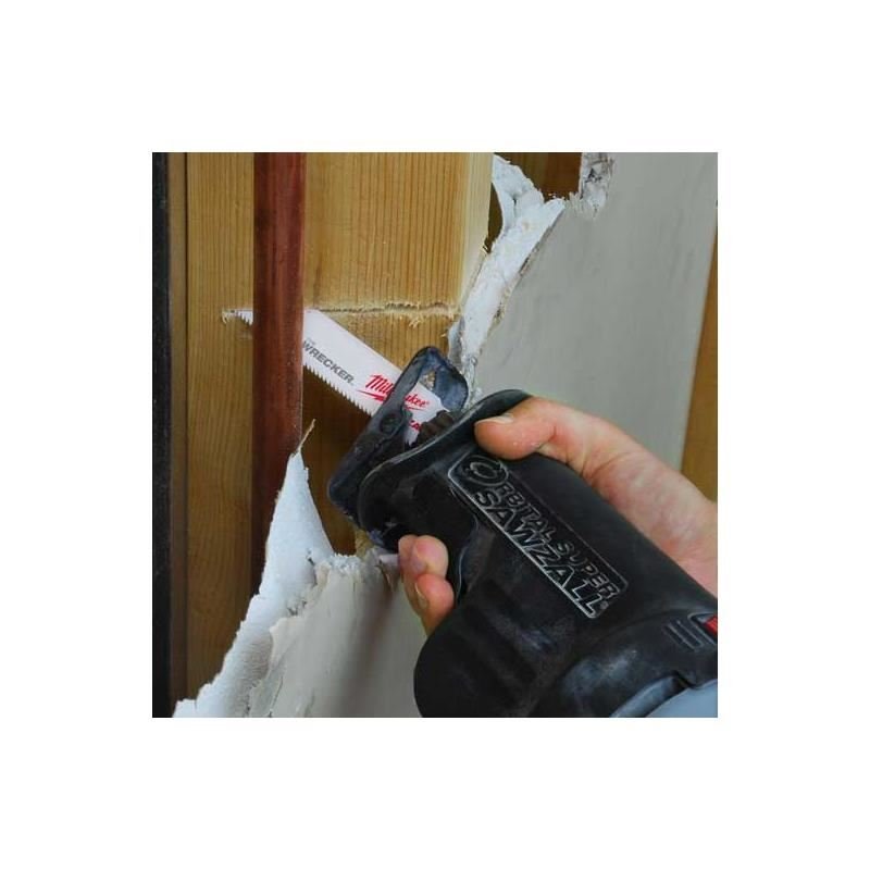Milwaukee 48 - 00 - 5706 9"" 8 TPI The Wrecker SAWZALL Blade (5 Pk) - Mississauga Hardware Centre IncMilwaukee48-00-5706