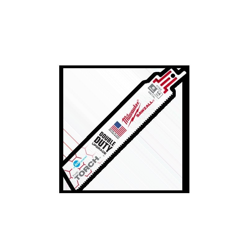 Milwaukee 48 - 01 - 9782 6" 14 TPI The Torch Ice Hardened SAWZALL Blades (Bulk - 100 Pk) - Mississauga Hardware Centre IncMilwaukee48-01-9782