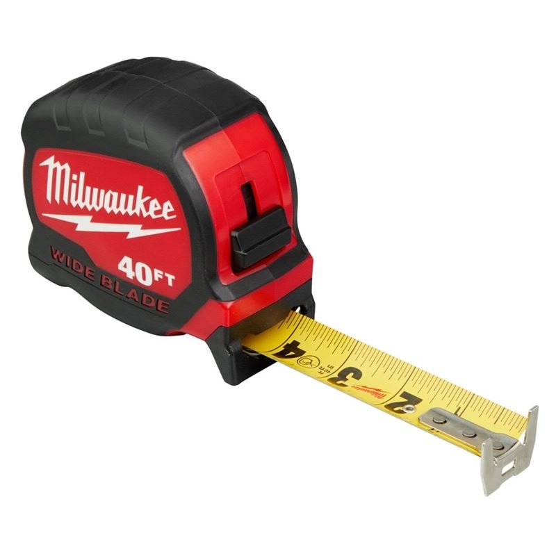 Milwaukee 48 - 22 - 0240 40FT Wide Blade Tape Measure - Mississauga Hardware Centre Inc