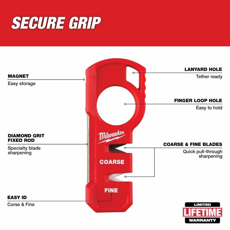 Milwaukee 48 - 22 - 1590 Compact Knife Sharpener - Mississauga Hardware Centre Inc