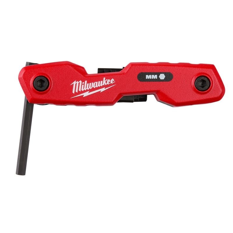 Milwaukee 48 - 22 - 2182 8 Key Folding Hex Key Set - Metric - Mississauga Hardware Centre Inc