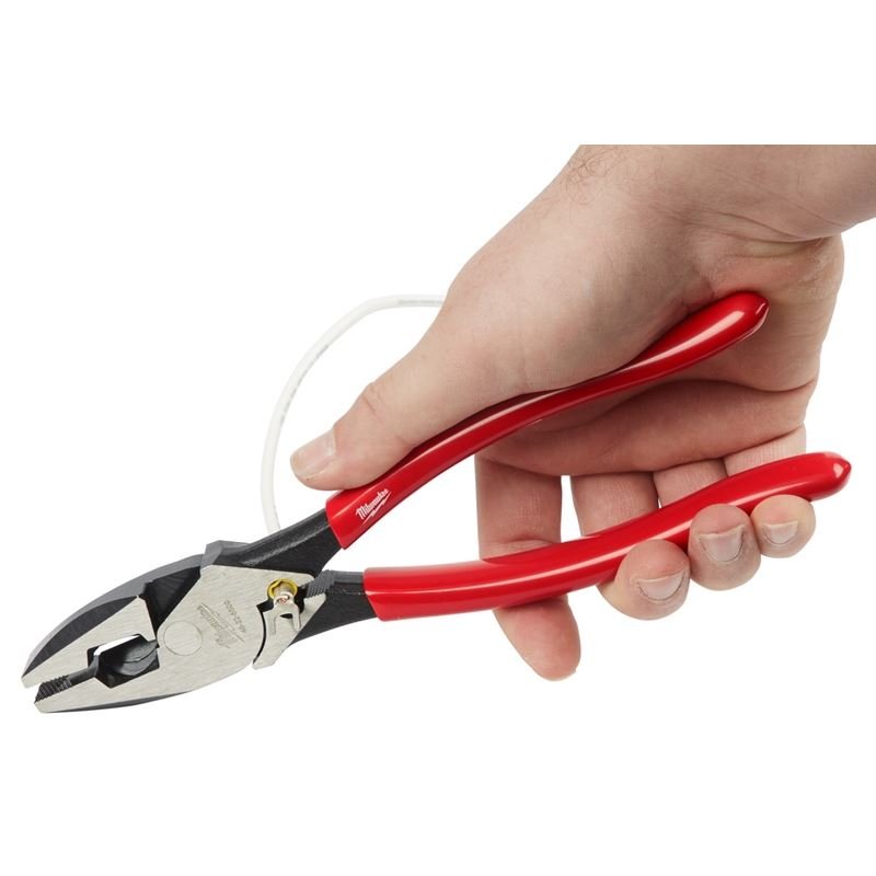 Milwaukee 48 - 22 - 6500 High - Leverage Lineman's Pliers with Crimper - Mississauga Hardware Centre Inc