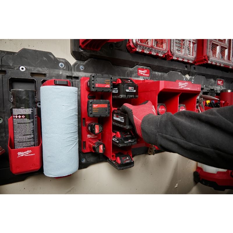 Milwaukee 48 - 22 - 8339 PACKOUT M18 Battery Rack - Mississauga Hardware Centre Inc