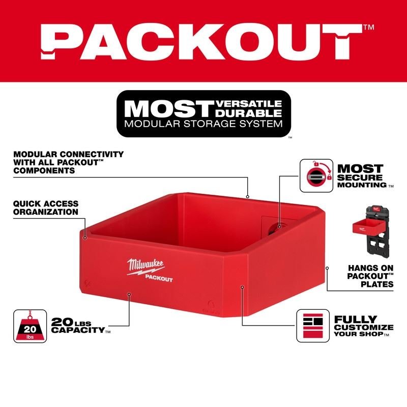 Milwaukee 48 - 22 - 8347 PACKOUT Compact Shelf - Mississauga Hardware Centre Inc